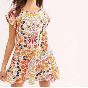 Free People Strawberry Fields Mini Dress Women’s Size Medium